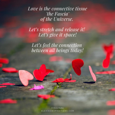 Love is the connective tissue of the Universe